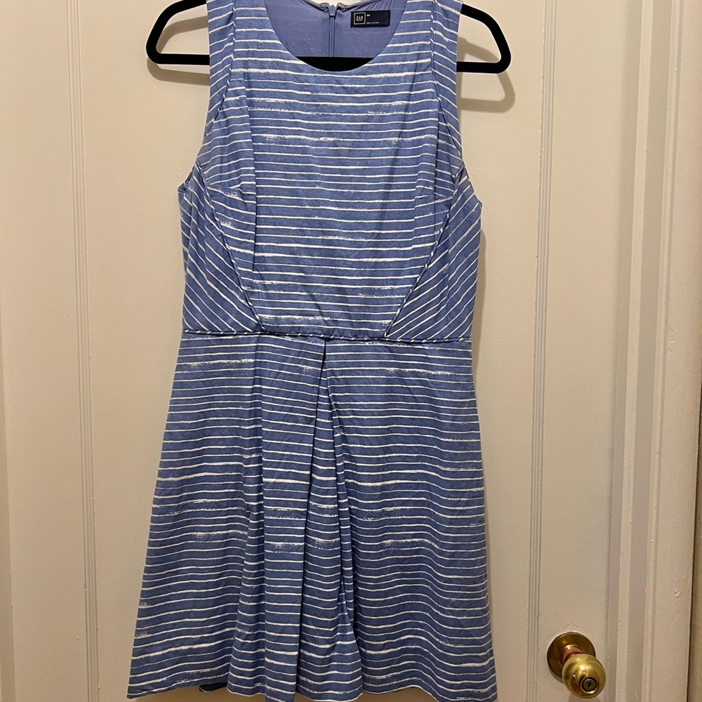Gap Striped Dress w/pockets